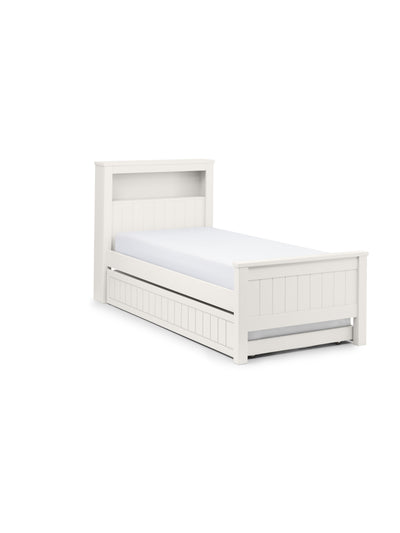 Maine Bookcase Bed Surf White