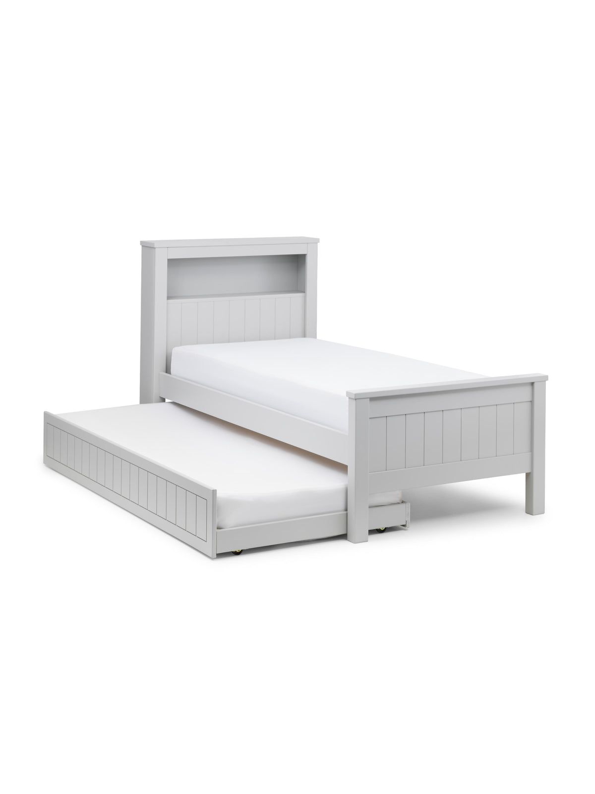 Maine Bookcase Bed Dove Grey