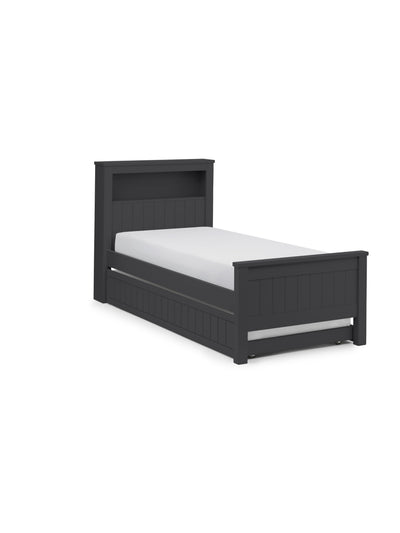 Maine Bookcase Bed - Anthracite