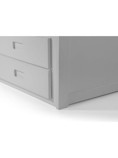 Maisie Bed With Underbed And Drawers - Light Grey