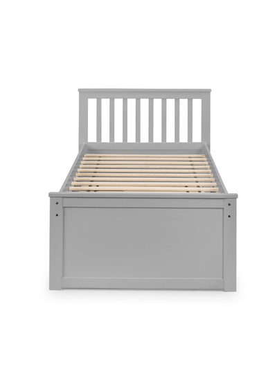 Maisie Bed With Underbed And Drawers - Light Grey