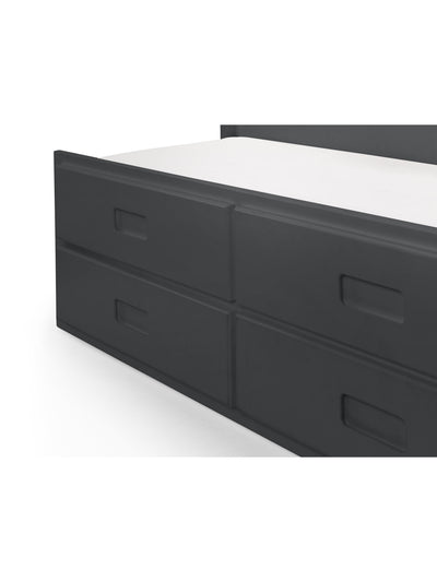 Maisie Bed With Underbed And Drawers - Anthracite