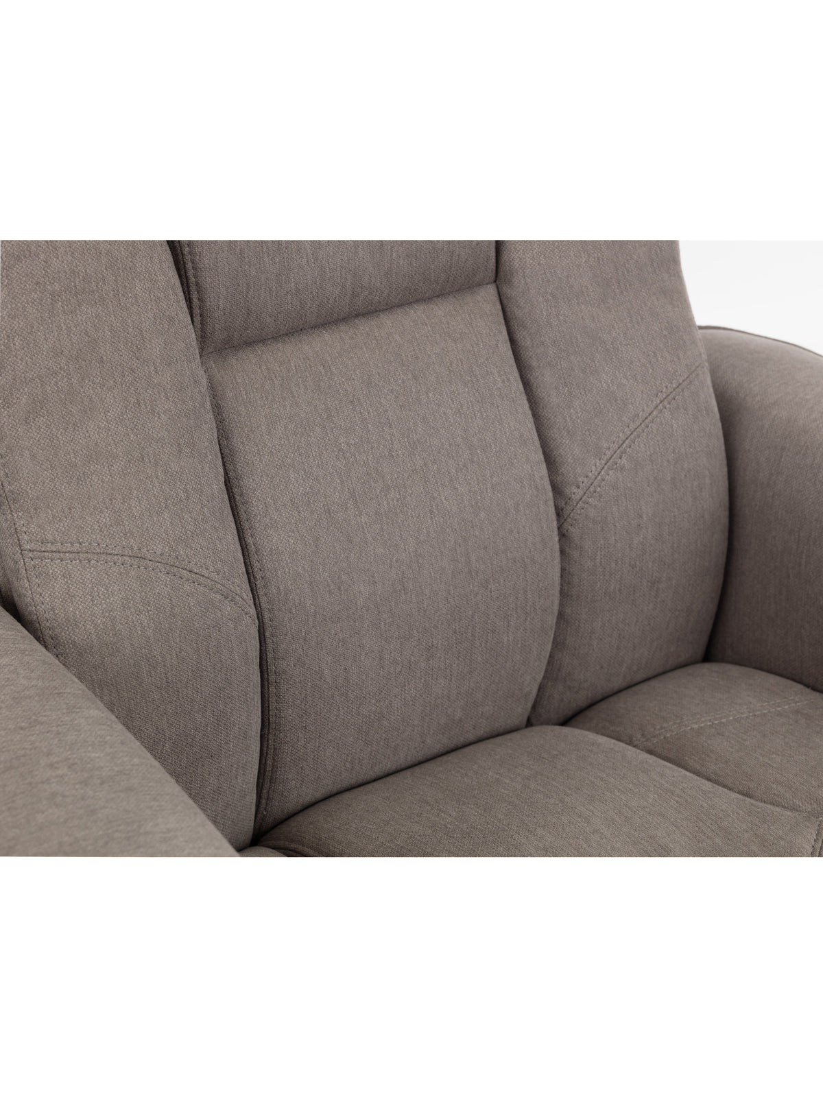 Malmo Swivel Recliner & Stool Grey
