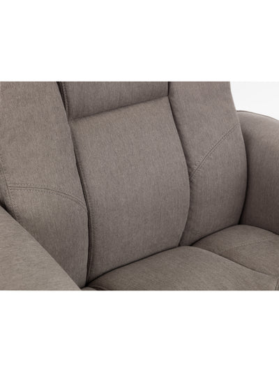 Malmo Swivel Recliner & Stool Grey
