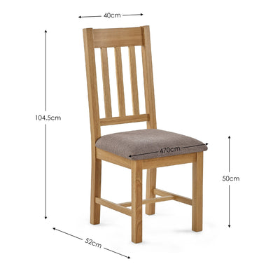 Mallory Dining Chairs (Set Of 2) – Julian Bowen, view 5