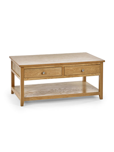 Mallory Coffee Table With 2 Drawers