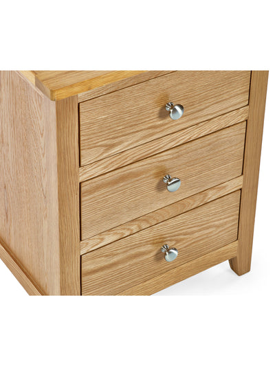 Mallory 3 Drawer Bedside