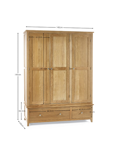 Mallory 3 Door Wardrobe