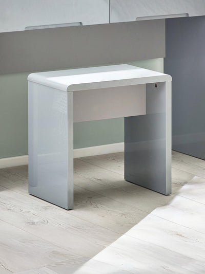 Manhattan Dressing Stool - Grey