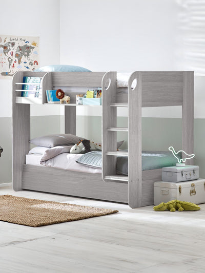 Mars Bunk & Underbed Grey Oak