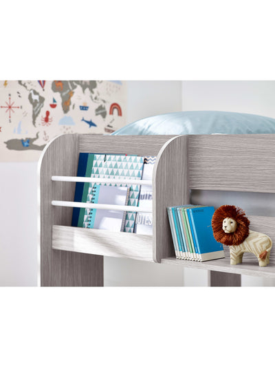 Mars Bunk & Underbed Grey Oak