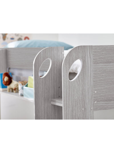 Mars Bunk & Underbed Grey Oak