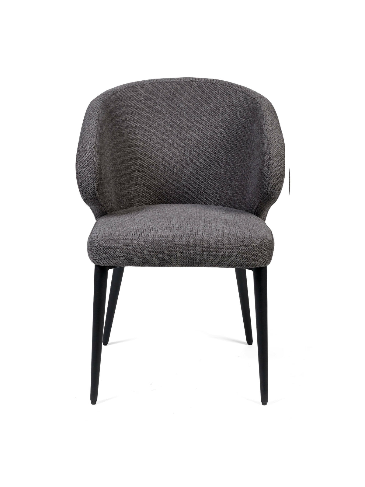 Marcus Mid Grey Fabric Dining Chairs (Set of 2)