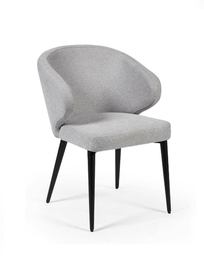 Marcus Light Grey Fabric Dining Chairs (Set of 2)