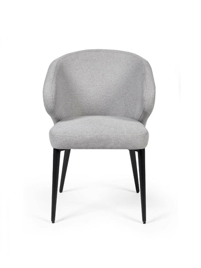 Marcus Light Grey Fabric Dining Chairs (Set of 2)