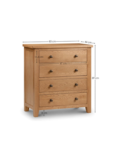 Marlborough 4 Drawer Chest
