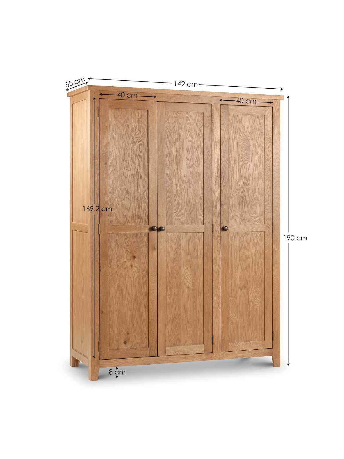 Marlborough 3 Door Wardrobe