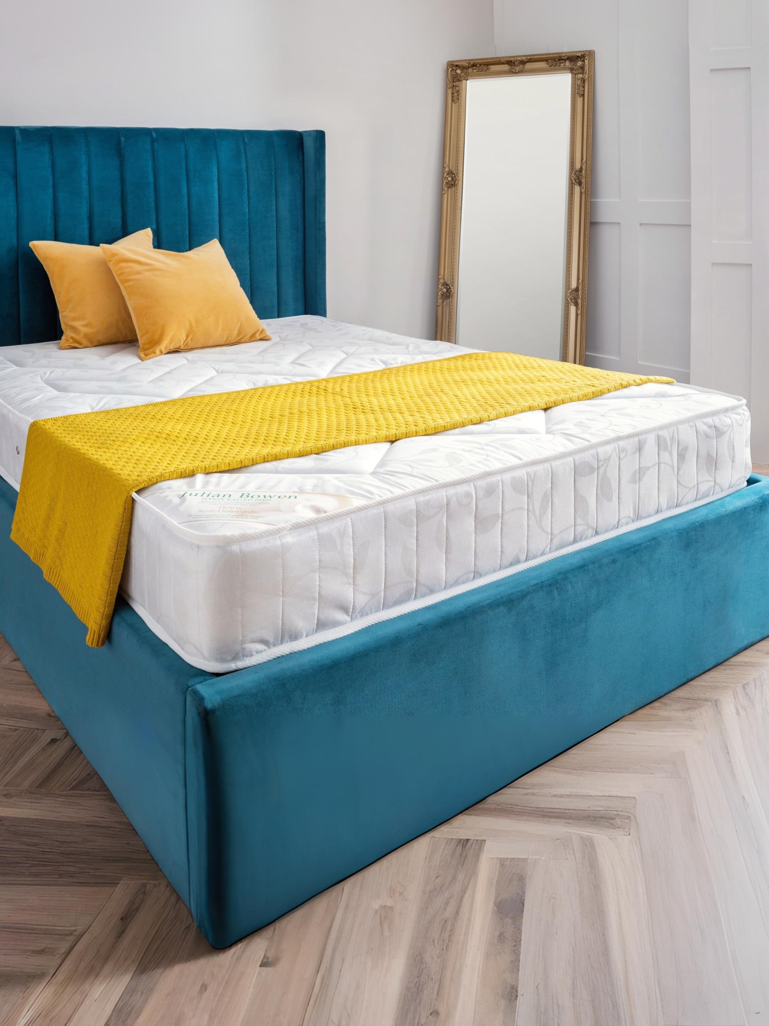 Deluxe Semi-Orthopaedic Mattress – White