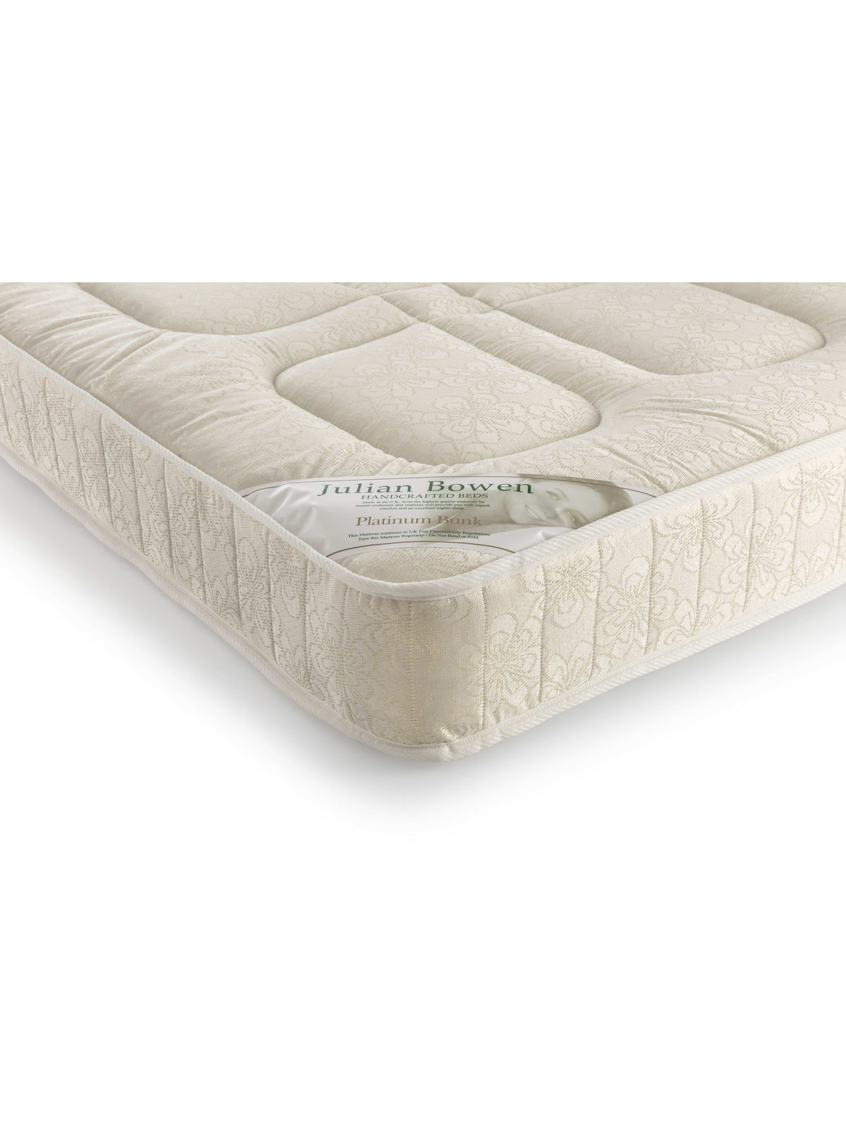 Platinum Bunk Mattress – White