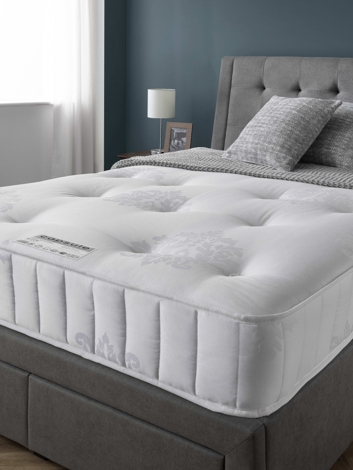 Capsule Elite Pocket 1000 Mattress – White