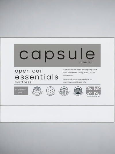 Capsule Essentials Mattress – White