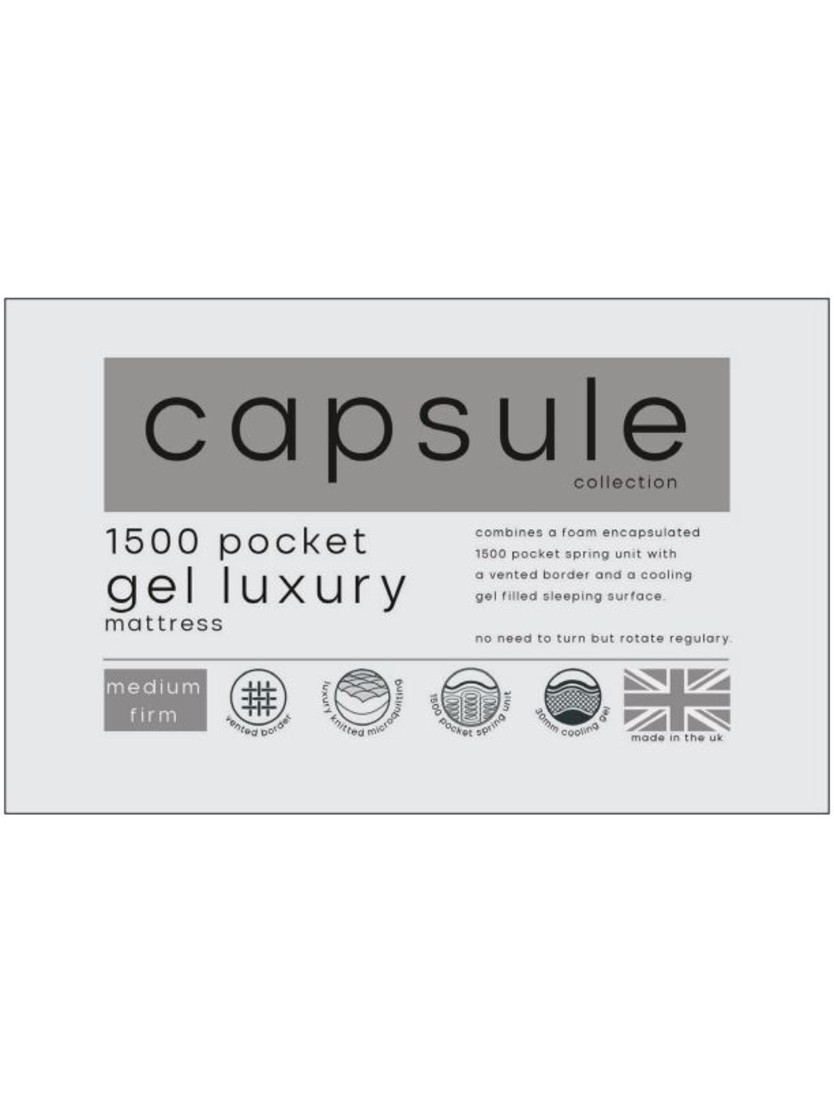 Capsule Gel quality Mattress – White