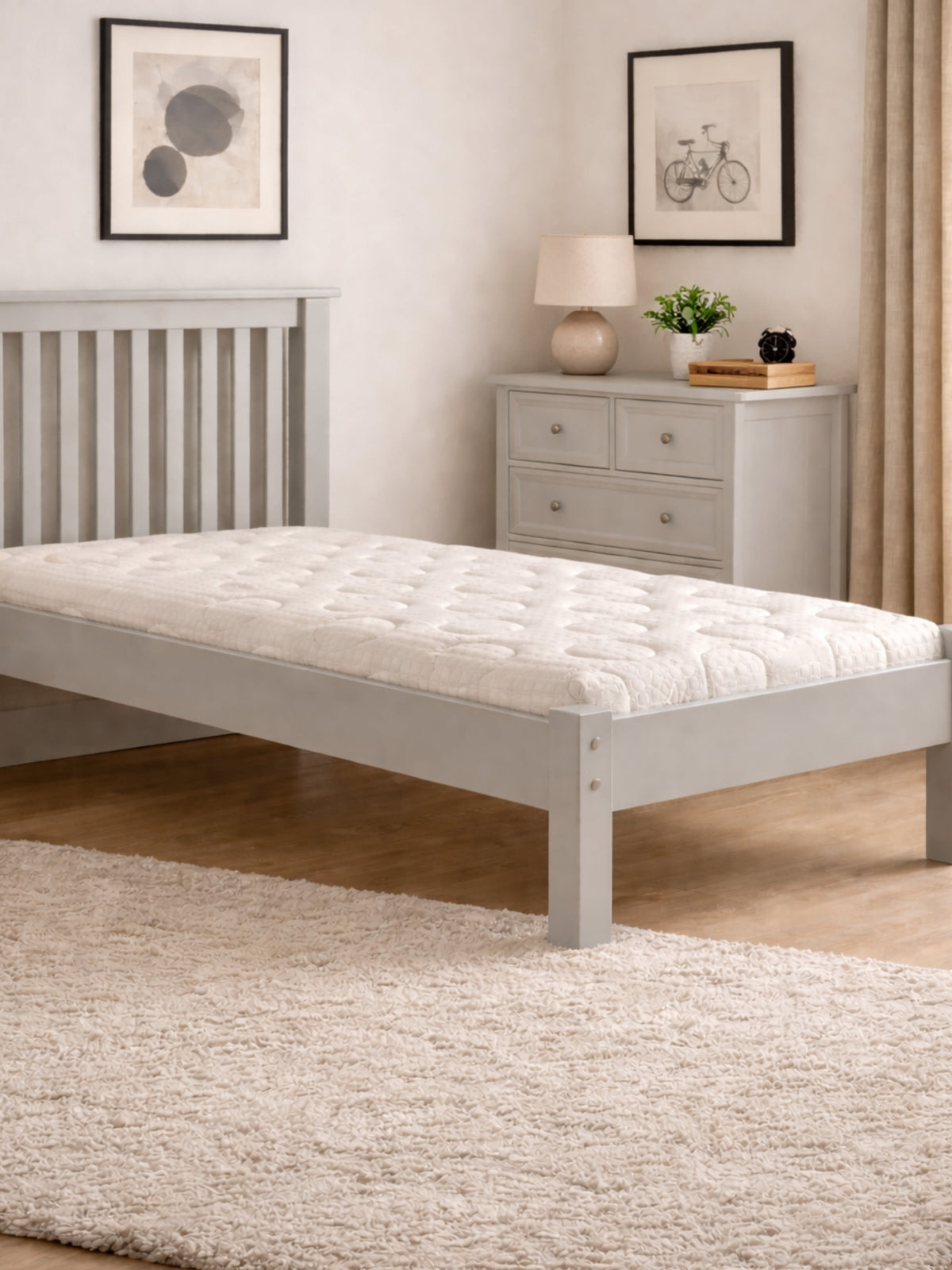Capsule Reflex Roll-Up Mattress – White