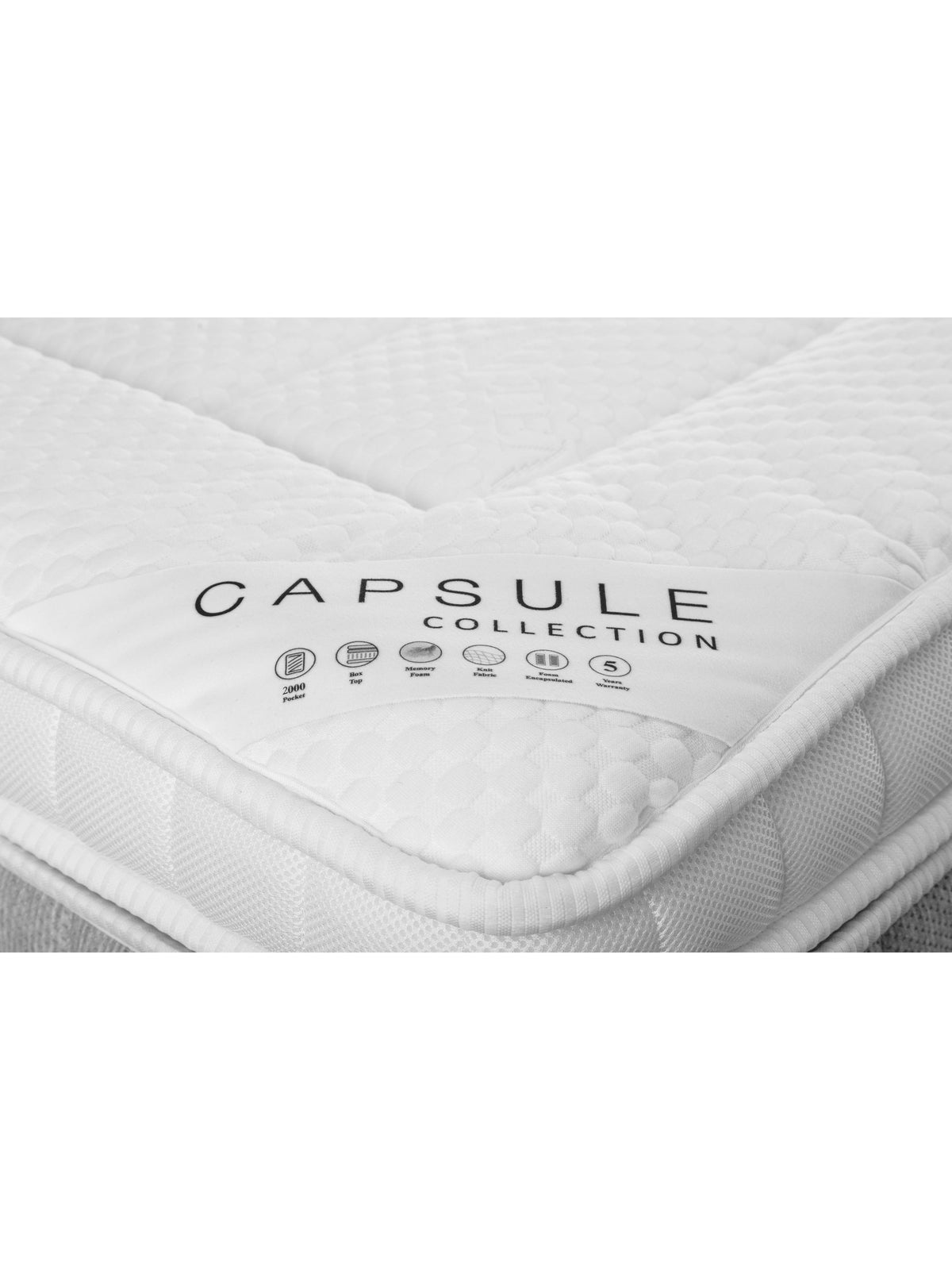 Capsule 2000 Box Top Mattress – White
