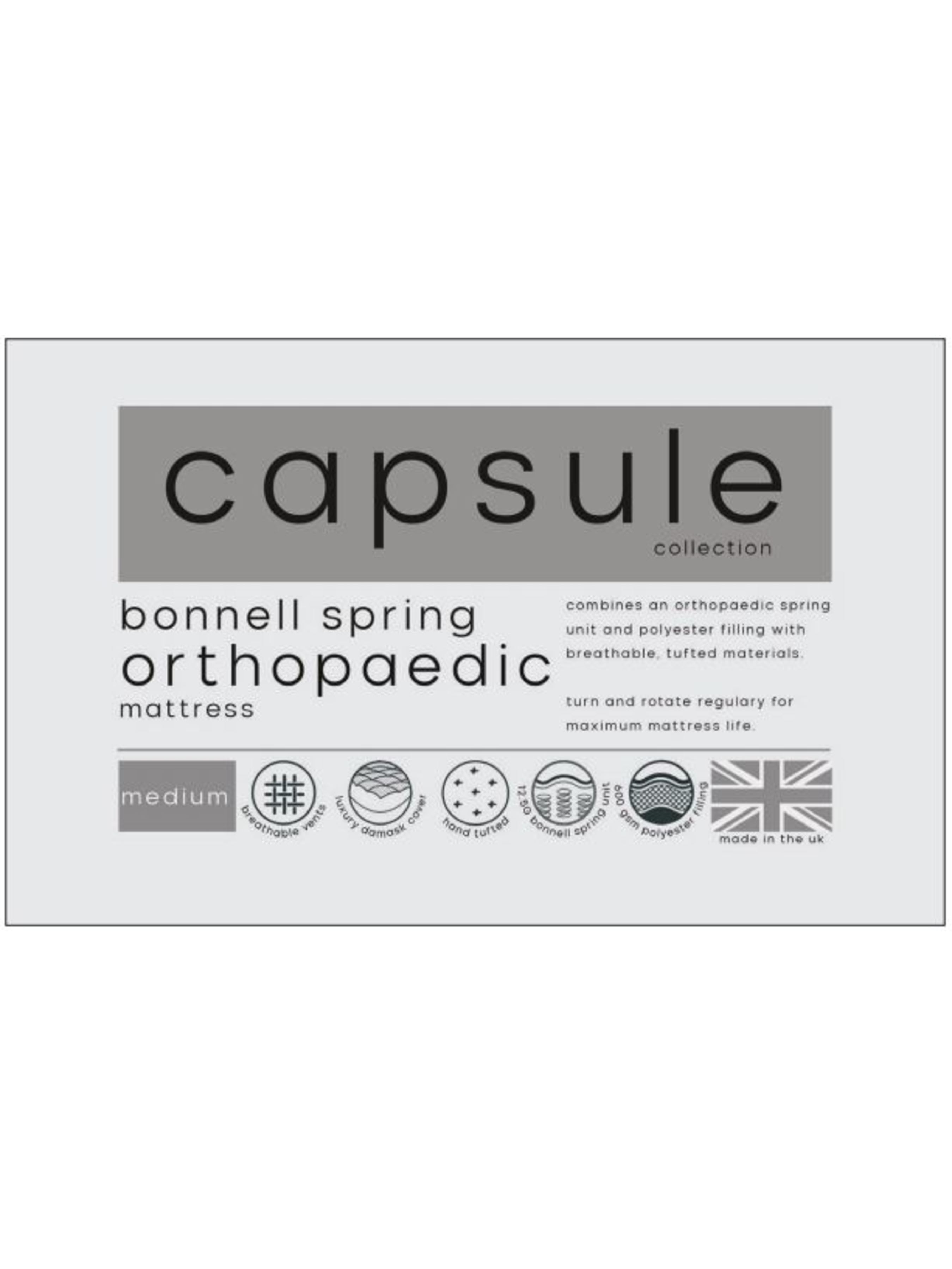 Capsule Orthopaedic Mattress – White