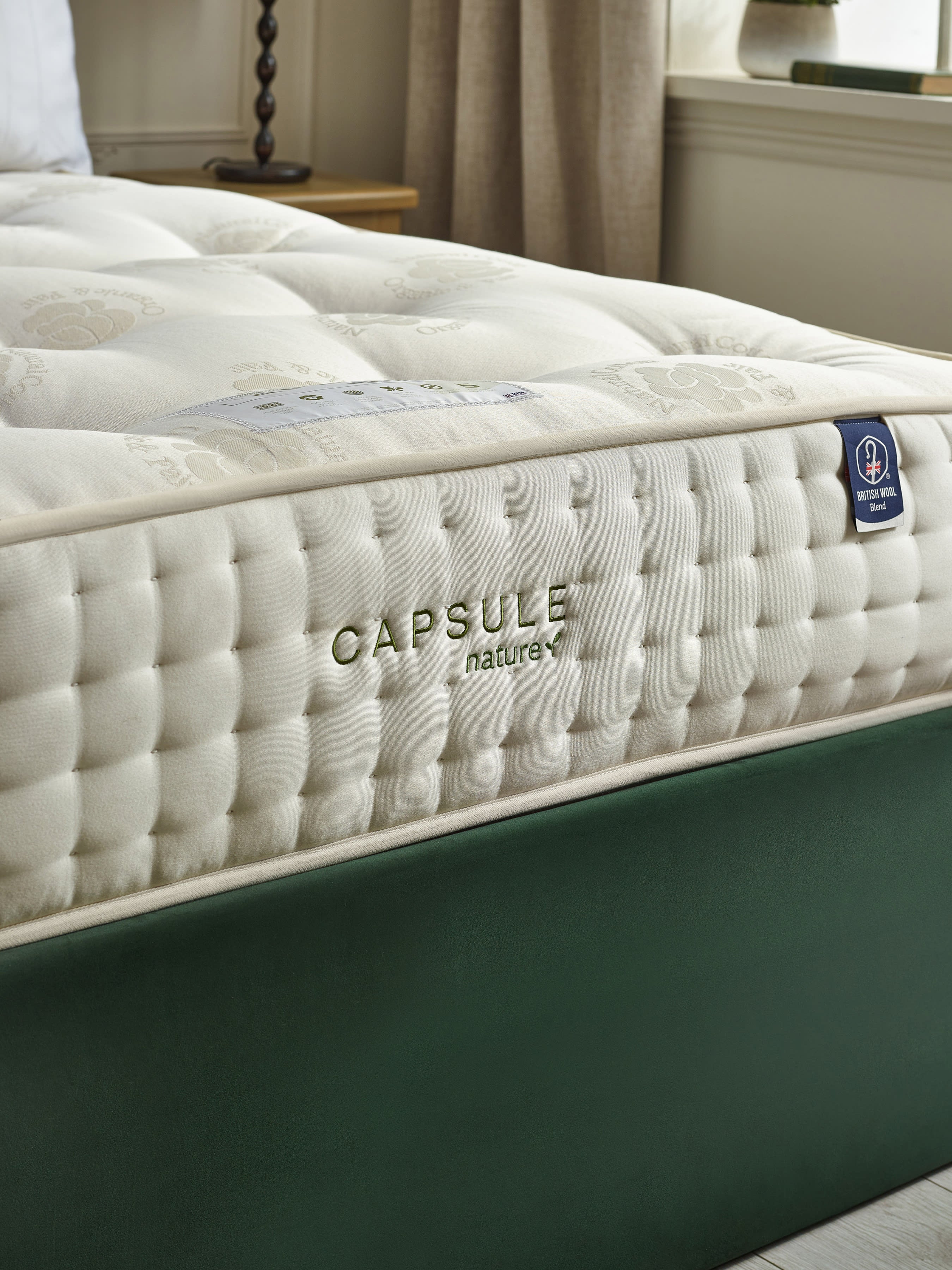 Capsule Nature Pocket Sprung Mattress – Cream
