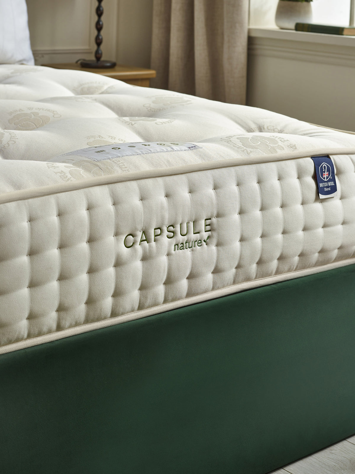 Capsule Nature Pocket Sprung Mattress – Cream