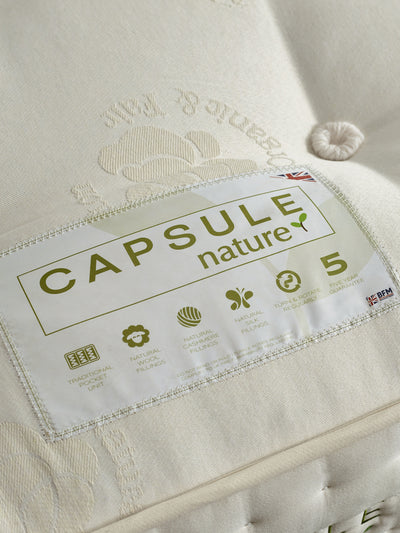 Capsule Nature Pocket Sprung Mattress – Cream
