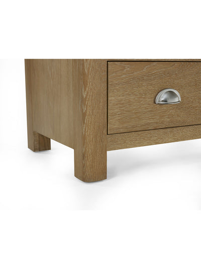 Memphis Limed Oak 3 Drawer Chest