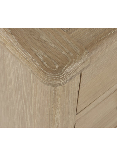 Memphis Limed Oak 3 + 2 Drawer Chest