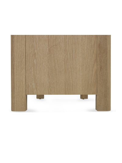 Memphis Limed Oak 6 Drawer Wide Chest