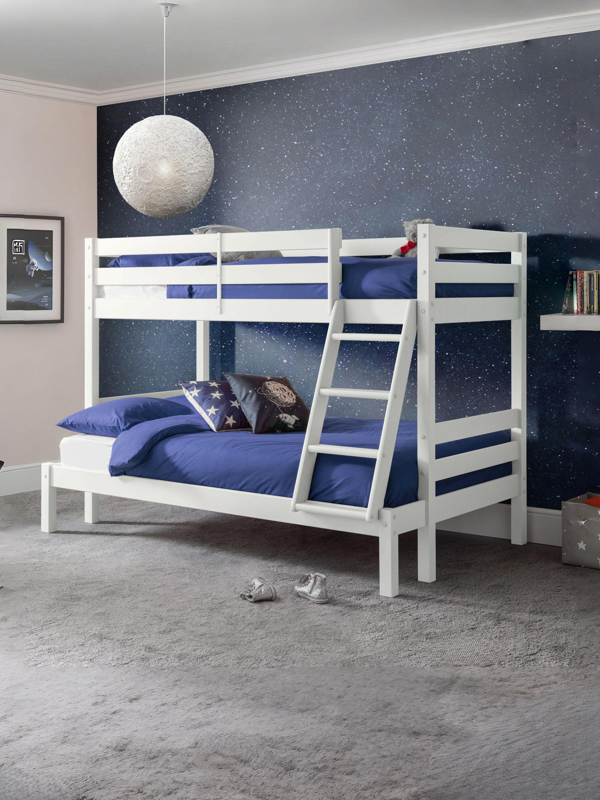 Merlin Triple Sleeper Bunk Surf White