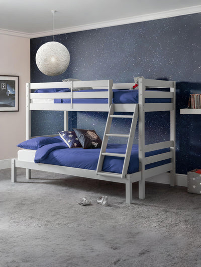 Merlin Triple Sleeper Bunk Dove Grey