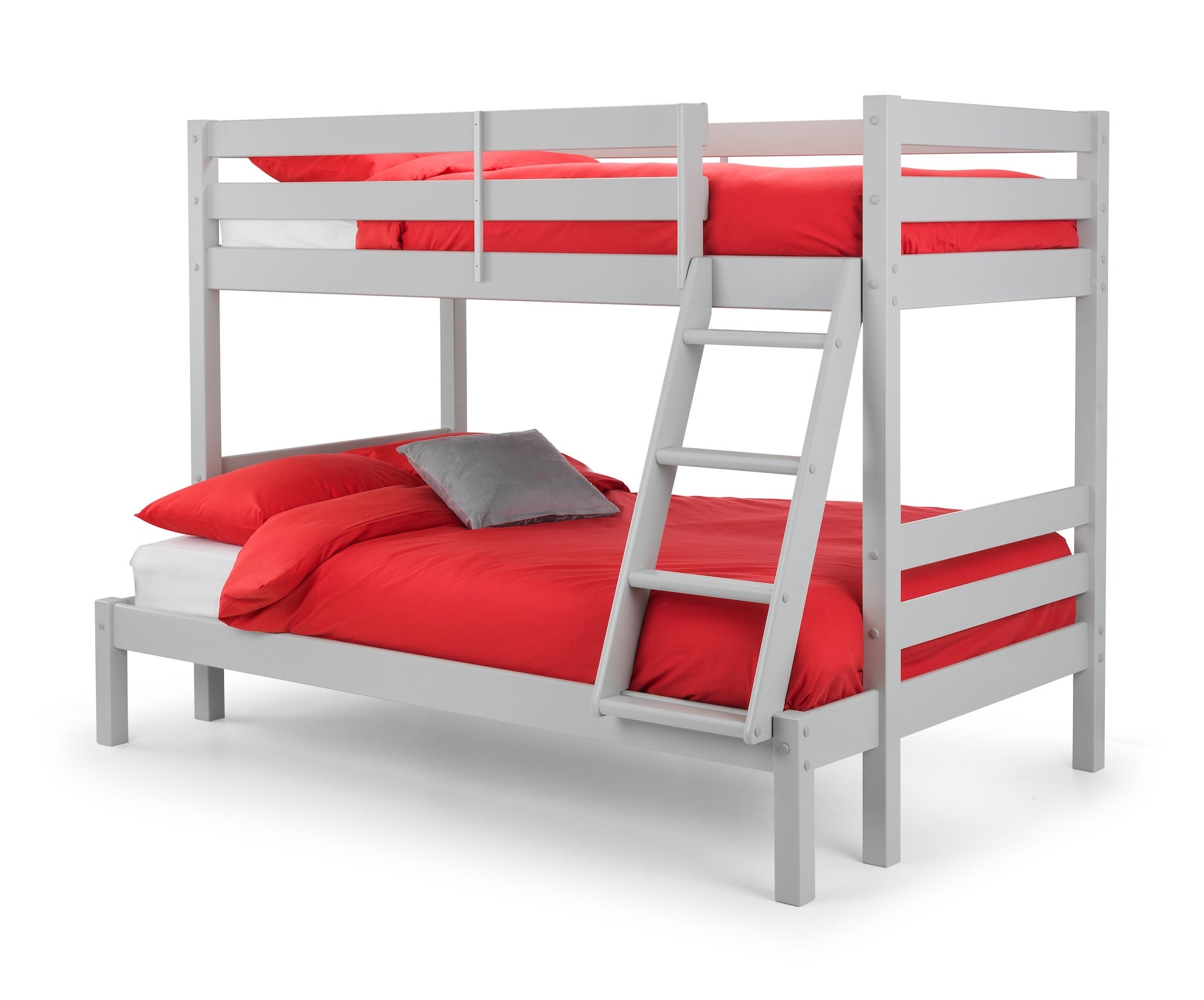 Merlin Triple Sleeper Bunk  Dove Grey – Julian Bowen