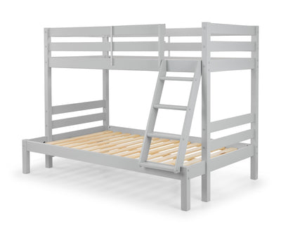 Merlin Triple Sleeper Bunk  Dove Grey – Julian Bowen, view 3
