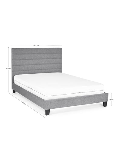 Merida Bed - Grey