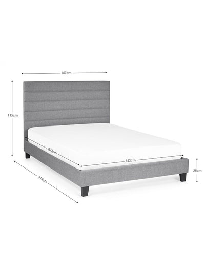 Merida Bed - Grey
