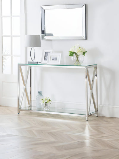 Miami Console Table – Silver