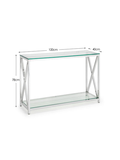 Miami Console Table – Silver