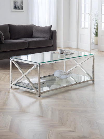 Miami Coffee Table - Silver