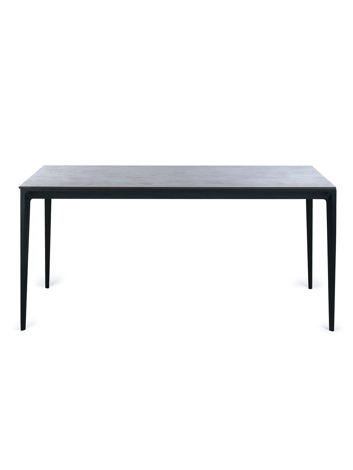 Miami Rectangular Stone Top Dining Table - Slate Grey