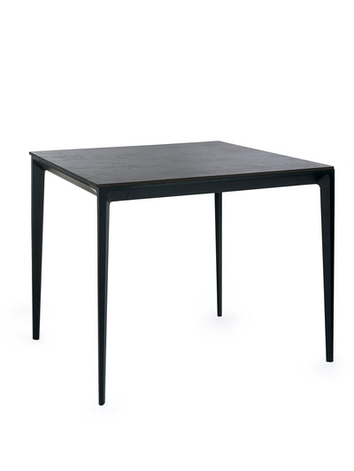 Miami Square Stone Top Dining Table - Slate Grey