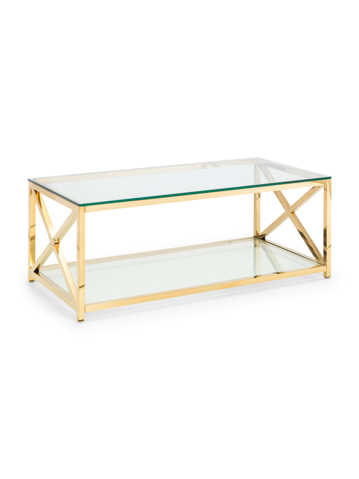 Miami Coffee Table - Gold
