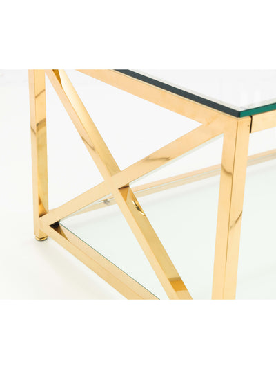 Miami Coffee Table - Gold