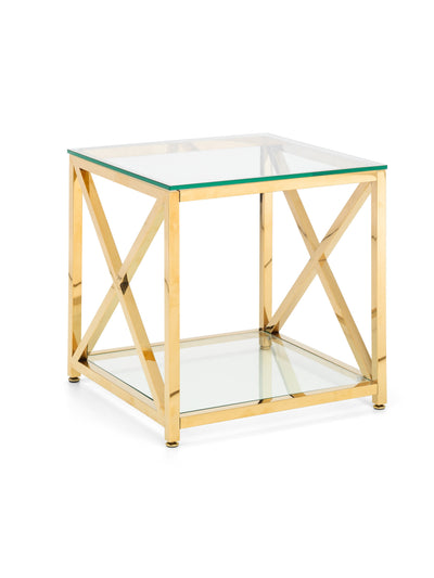 Miami Lamp Table - Gold