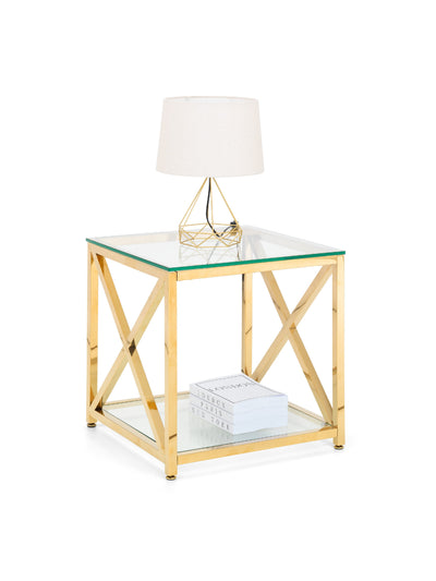Miami Lamp Table - Gold